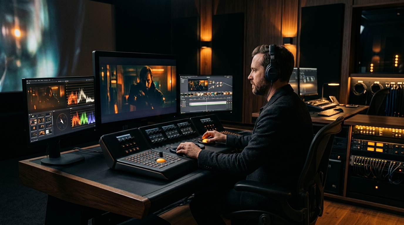Production support from first spark to screen-ready structure.